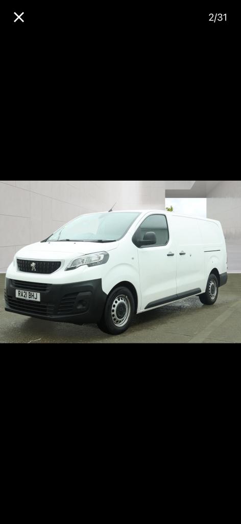2021 Peugeot Expert 1400 2.0 BlueHDi 120 Professional Crew Van PANEL VAN Diesel Manual