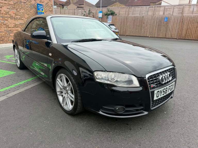 Audi, A4, Convertible, 2008, ULEZ FREE,  Manual, 1984 (cc), 2 doors