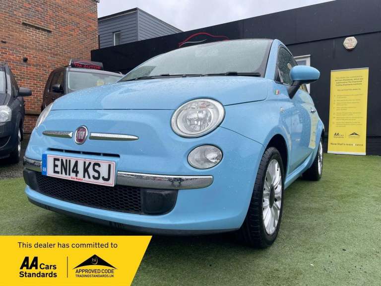 2014 Fiat 500 1.2 Lounge Euro 6 (s/s) 3dr Petrol