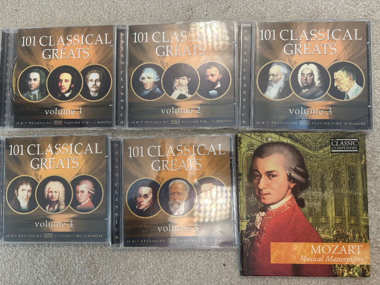 101 Classical Greats CD Collection 