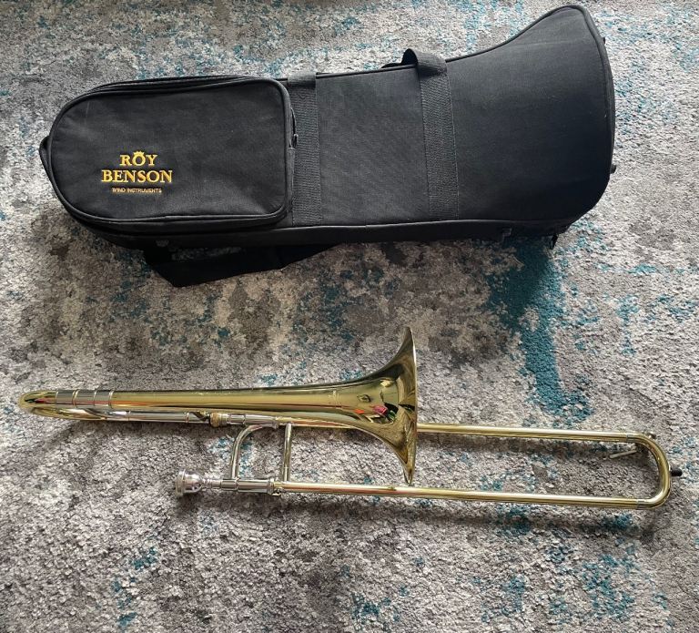Roy Benson Trombone with Case – Good Condition