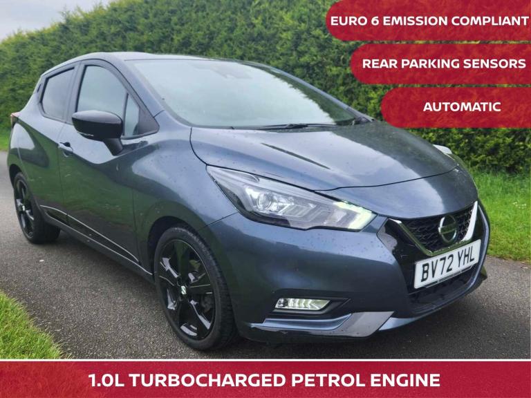 2022 Nissan Micra 1.0 IG-T 92 N-Sport 5dr CVT HATCHBACK Petrol Automatic