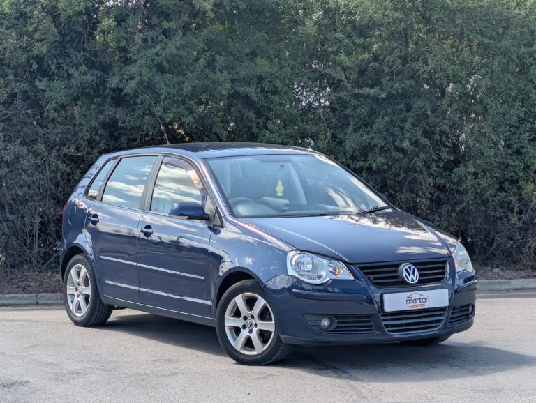 VOLKSWAGEN POLO 1.4 AUTOMATIC LOW MILES FULL HISTORY! Blue Auto Petrol 2008