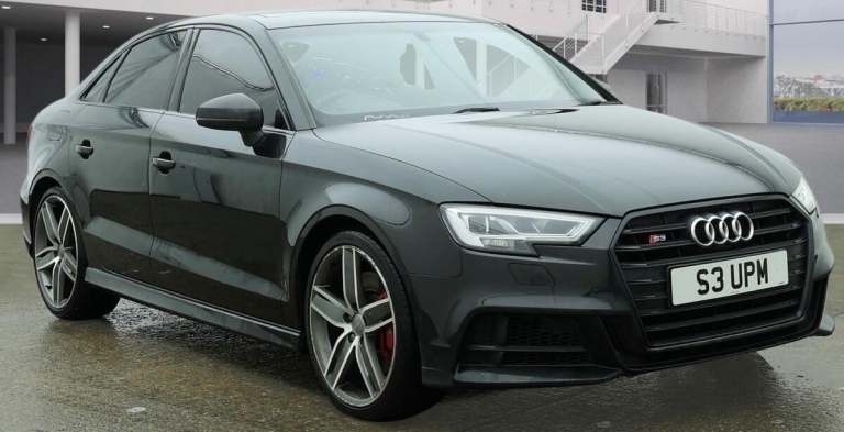 2017 Audi S3 2.0 TFSI Black Edition S Tronic quattro Euro 6 (s/s) 4dr SALOON Petrol Automatic