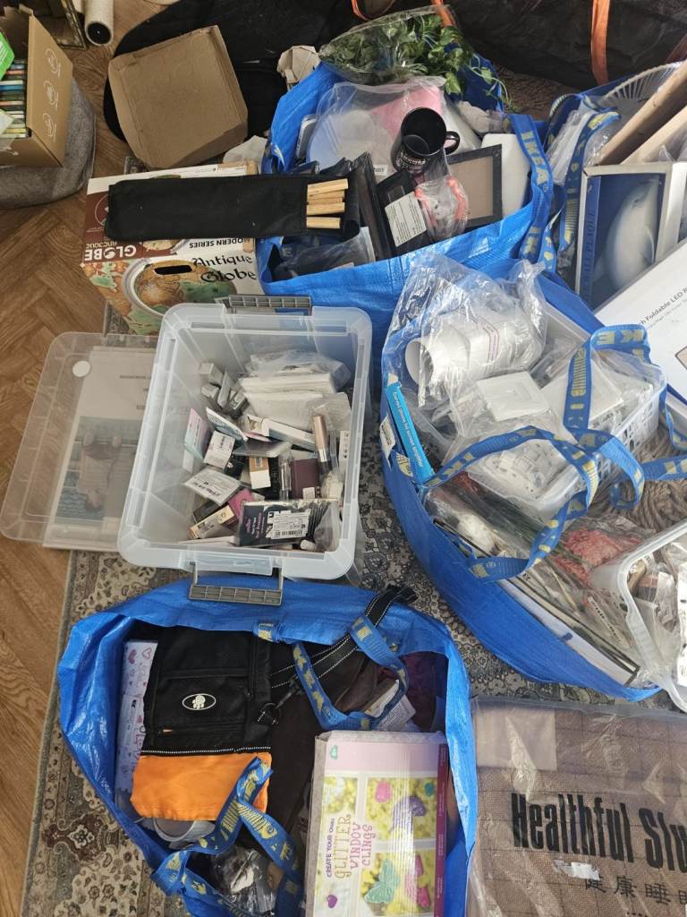 Job lot of car boot sale items