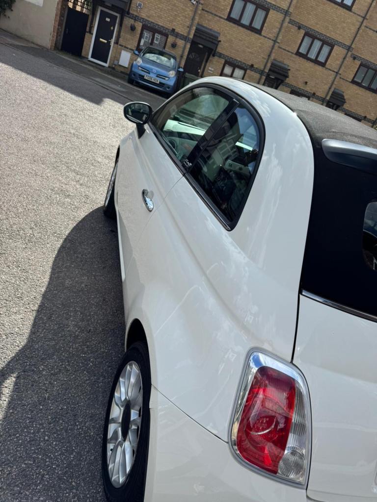 Fiat, 500, Convertible, 2012, Manual, 1242 (cc), 3 doors