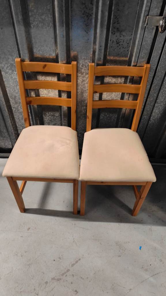 2 x dining chairs