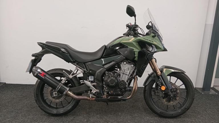 HONDA CB500X ** BLACK WIDOW EXHAUST - 2 KEYS - MOT OCT 2026 **