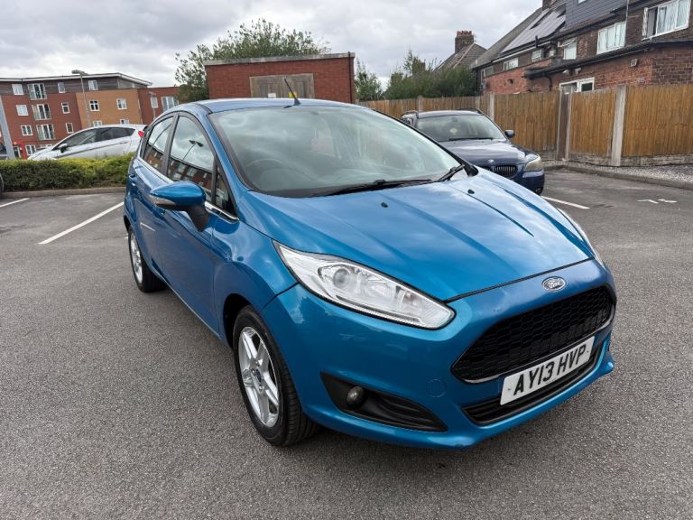 2013 FORD FIESTA 1.25 ZETEC 5 DOOR 48K MILES /not corsa i10 fiat vauxhall