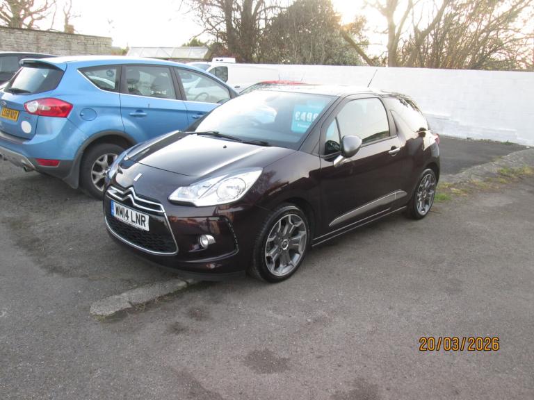 2014 Citroen DS3 1.6 VTi 16V DStyle Plus 3dr HATCHBACK Petrol Manual
