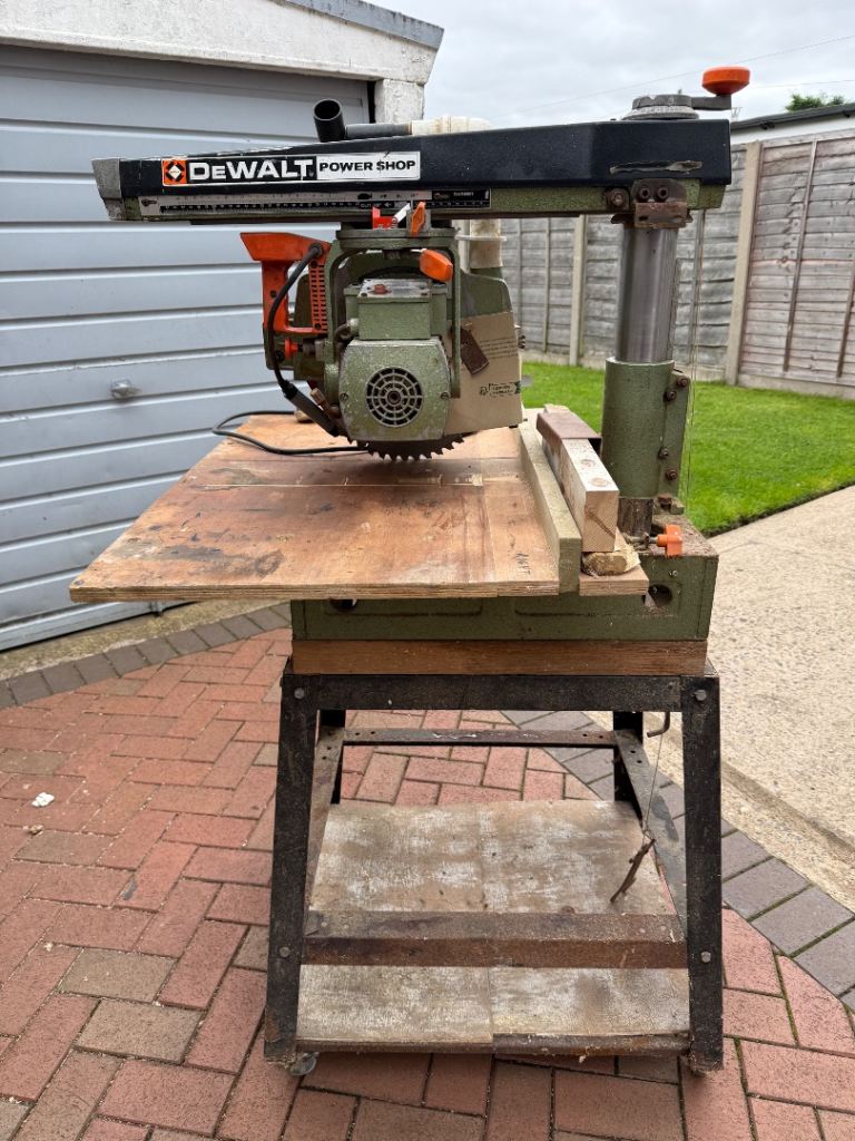 DeWalt Power Shop Radial Arm Saw – Good Working Order