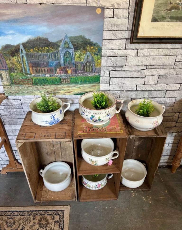 3 Original Vintage Wooden Crates storage/Display/Wedding Decor