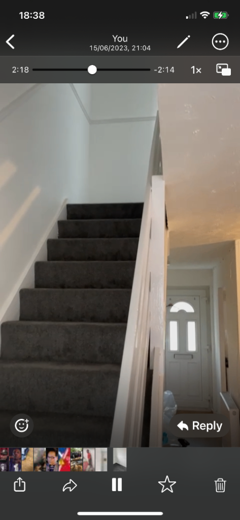 Two bedroom house for letting 