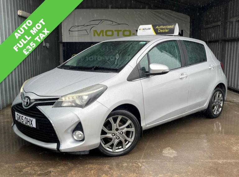 2015 Toyota Yaris 1.33 Dual VVT-i Excel Hatchback 5dr Petrol Multidrive S Euro 5 Euro 5 (99 p Hat...