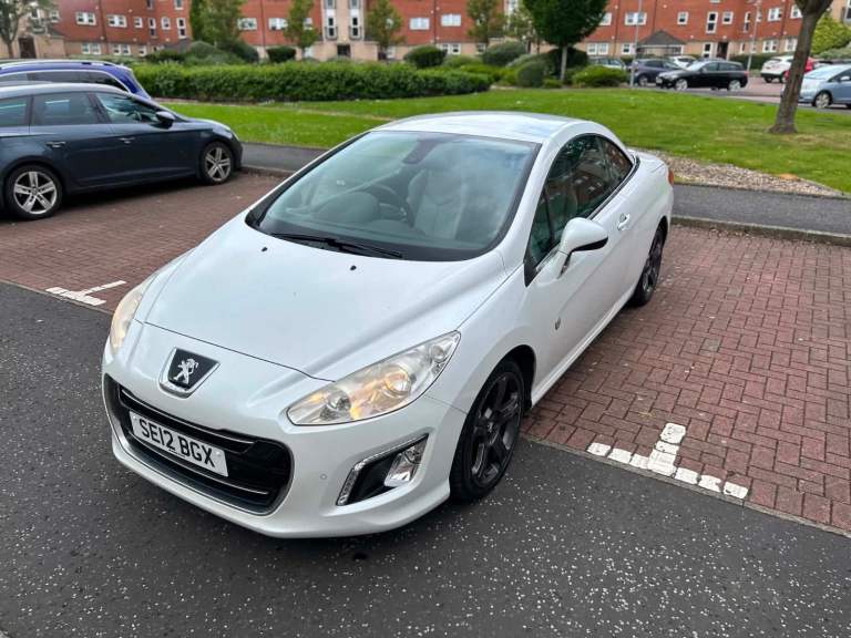 Peugeot, 308, Convertible, 2012, Manual, 1598 (cc), 2 doors