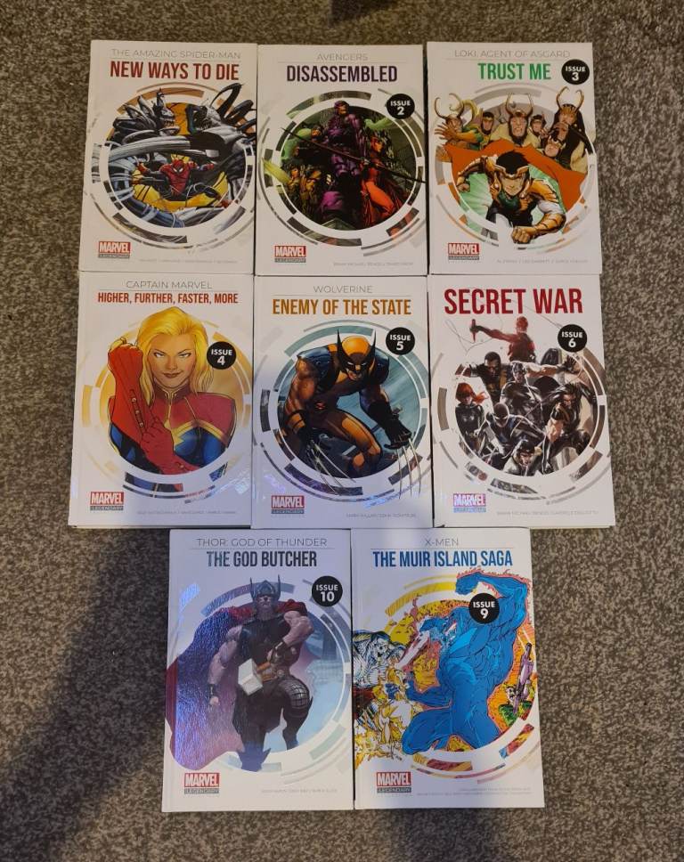 Marvel Comic Bundle Hardbacks