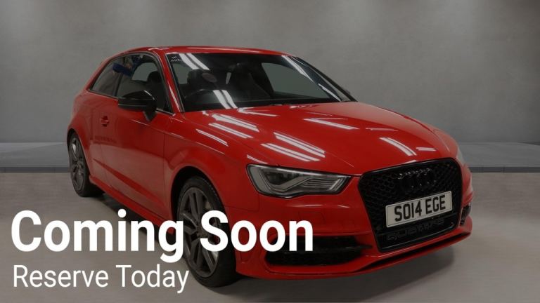 2014 Audi A3 2014 14-Reg Audi S3 TFSI Quattro 3dr S Tronic Auto,77,000 Miles,FSH,LOOK!! HATCHBACK...