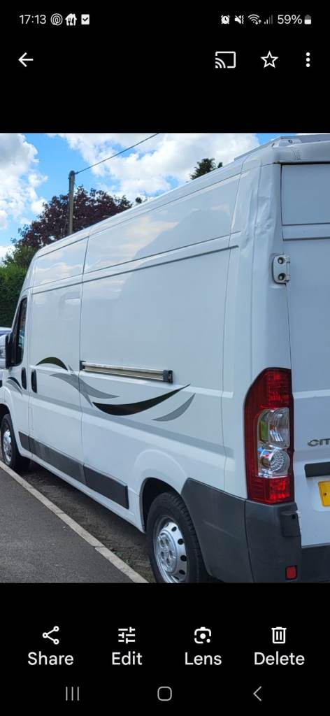 Citroen relay camper