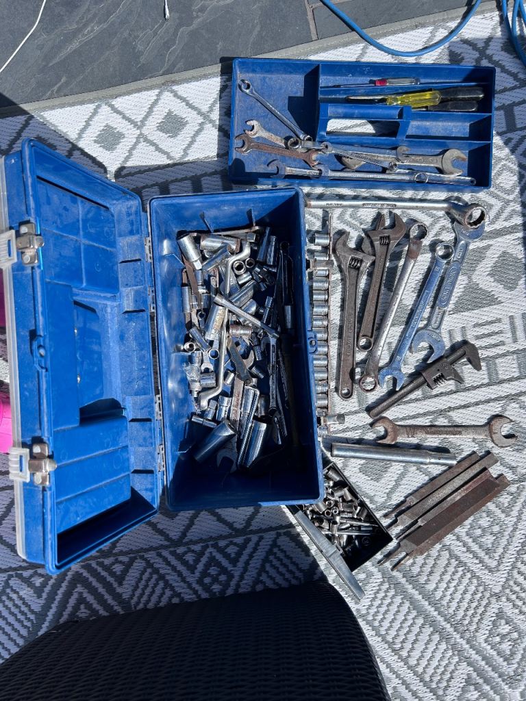“Mixed Garage Tools – Bahco Spanners, Sockets, Wrenches & Toolbox