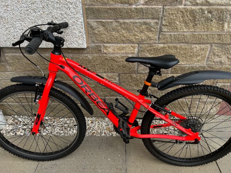 Orbea MX 20 Dirt Kids Bike – Red, Good Condition