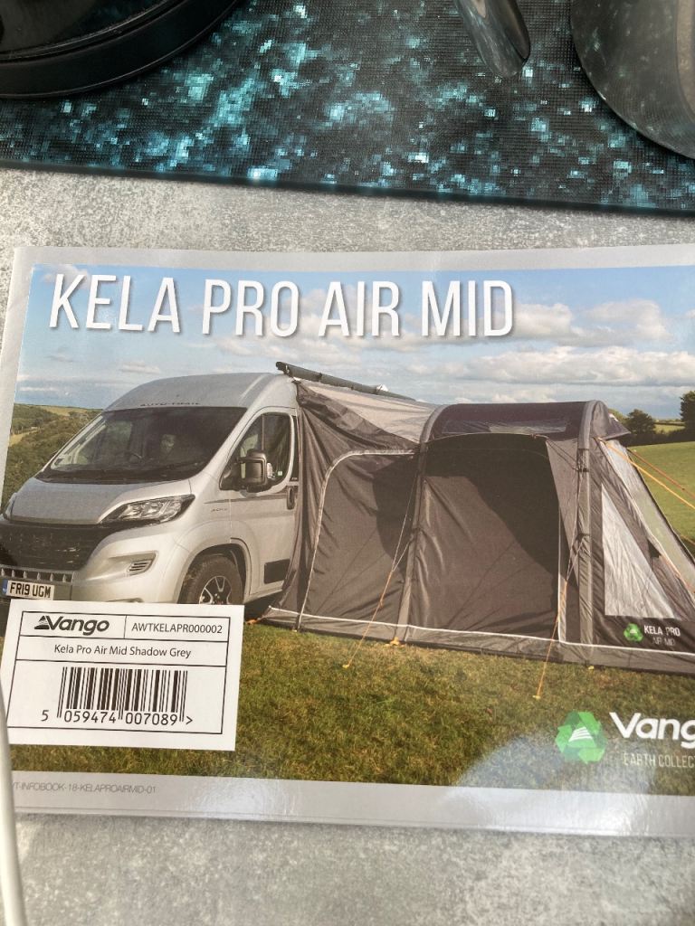 Kela Pro Air Mid Campervan Awning