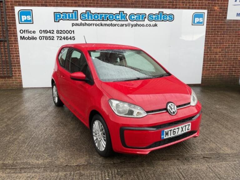 2017 Volkswagen up! 1.0 MOVE UP 3DR Manual Hatchback Petrol Manual