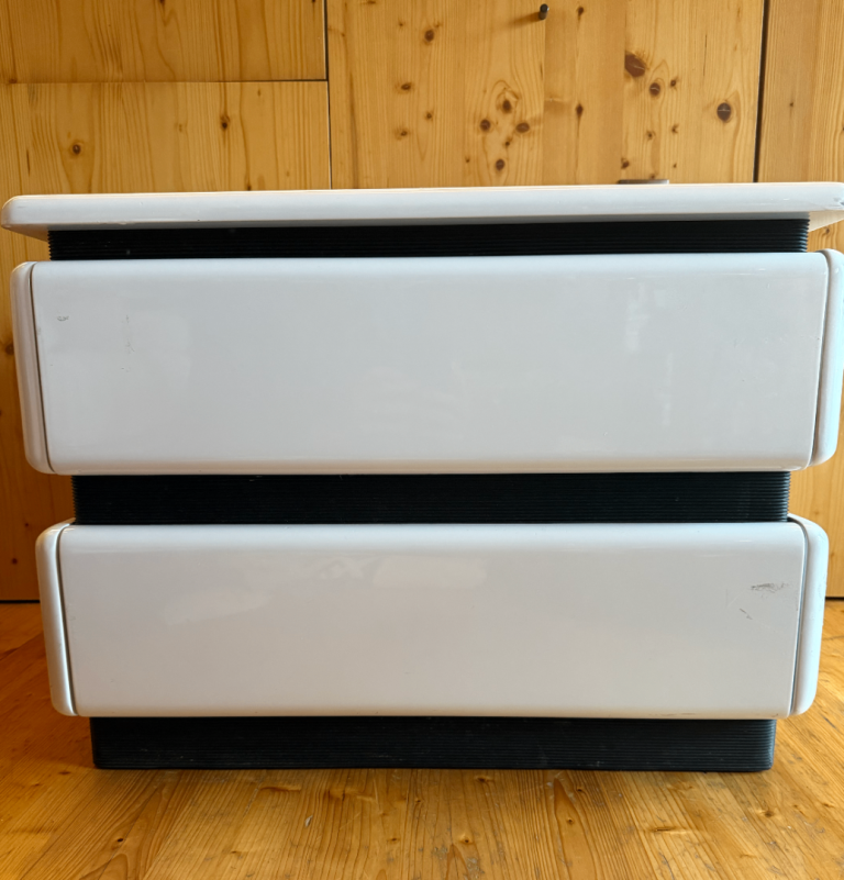 Pair of Post Modern Night Stands by Roger Rougier