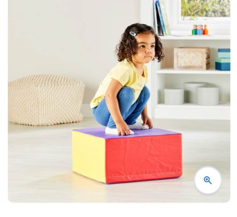 Kids Soft Play Block – Multicoloured, As Good As New