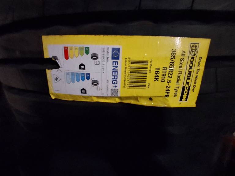 385/65R22.5 24PR Brand New Tyres