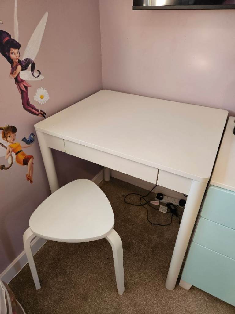 Ikea Dressing table or desk with stool
