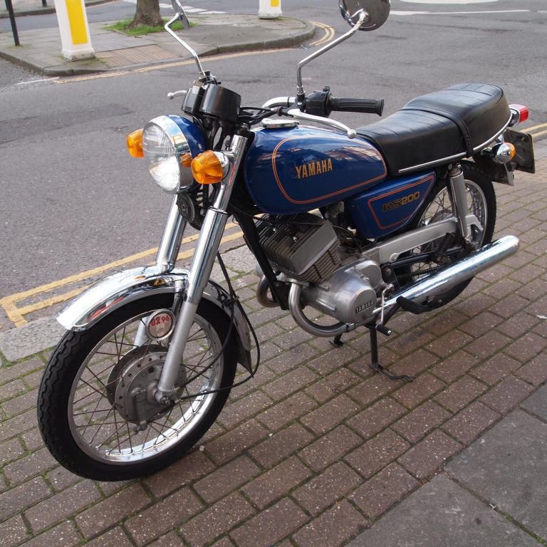 1983 Yamaha RS200 RD200 Two Stroke Classic Vintage, HISTORIC VEHICLE