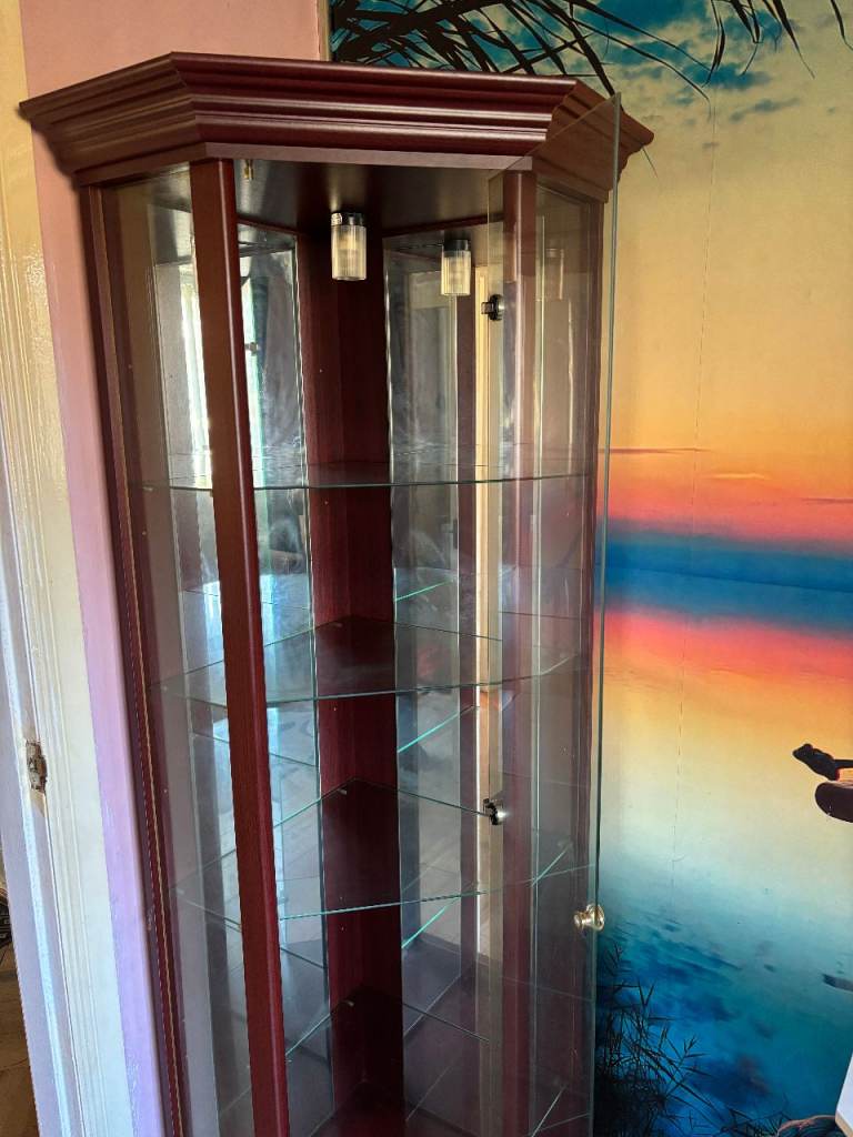 Corner Display Cabinet