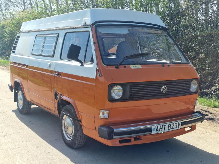 1979 VW Volkswagen T25 Pop Top Roof Camper Van  8K Miles  Drives Perfect