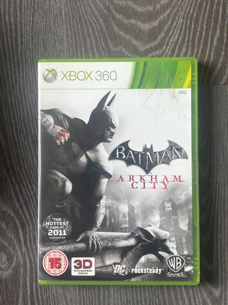 Xbox 360 Batman Arkham City Game – Good Condition