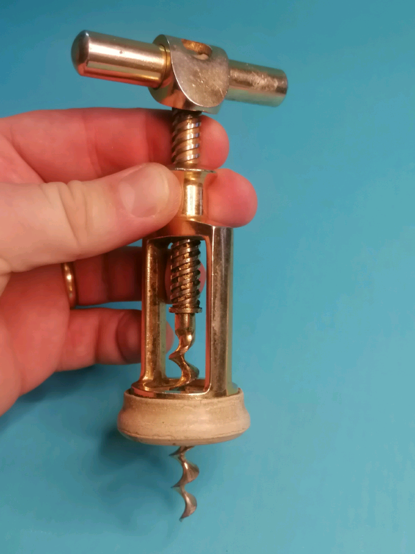 Vintage bottle Opener, corkscrew 5,5inch.. 