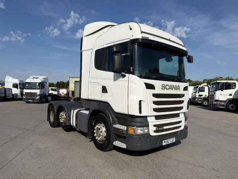 2012 SCANIA R420 6X2 TRACTOR UNIT 