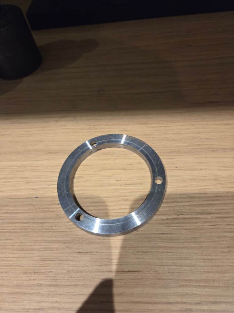 Woodturning lathe faceplate ring wood turning