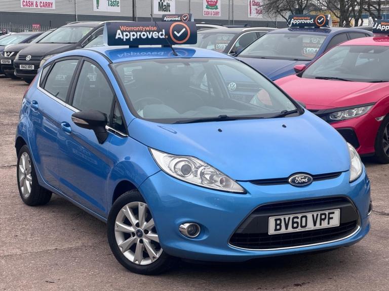 2010 Ford Fiesta 1.25 Zetec 5dr [82] HATCHBACK PETROL Manual