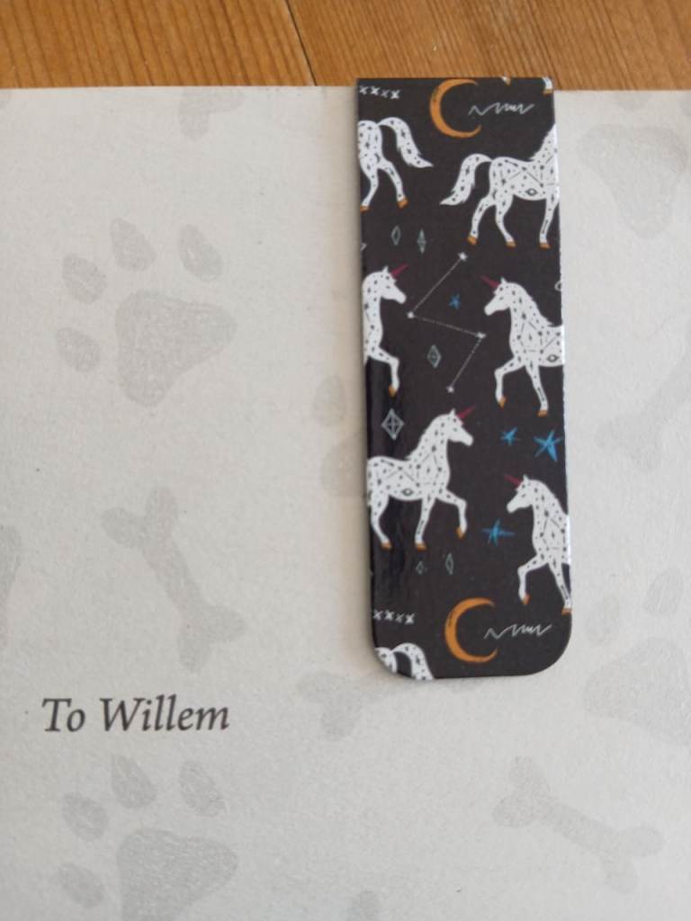 Magnetic Unicorn Bookmark – New