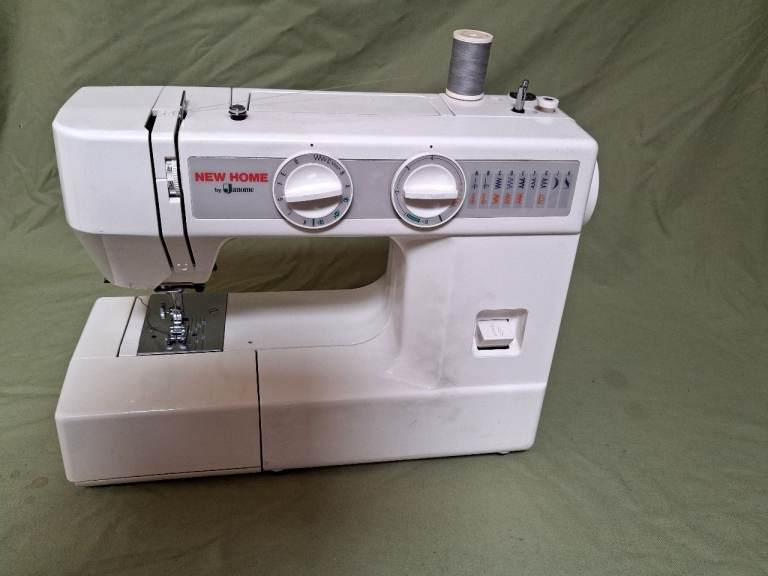 New Home / Janome Sewing Machine serviced and stitch tested