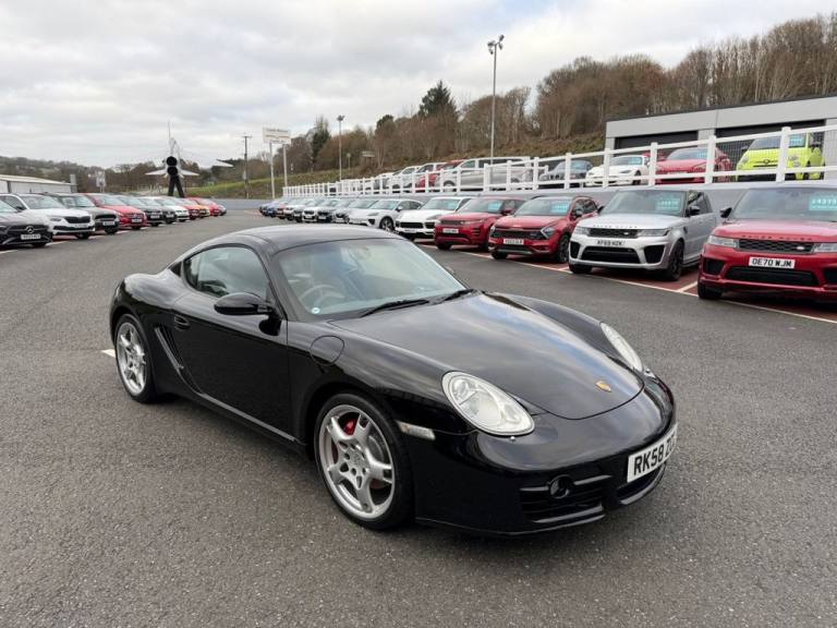 2008 58 PORSCHE CAYMAN 3.4 987 S COUPE 2DR PETROL MANUAL (254 G/KM, 295 BHP)