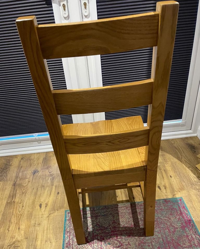 Solid Oak Chairs £40 each chair
