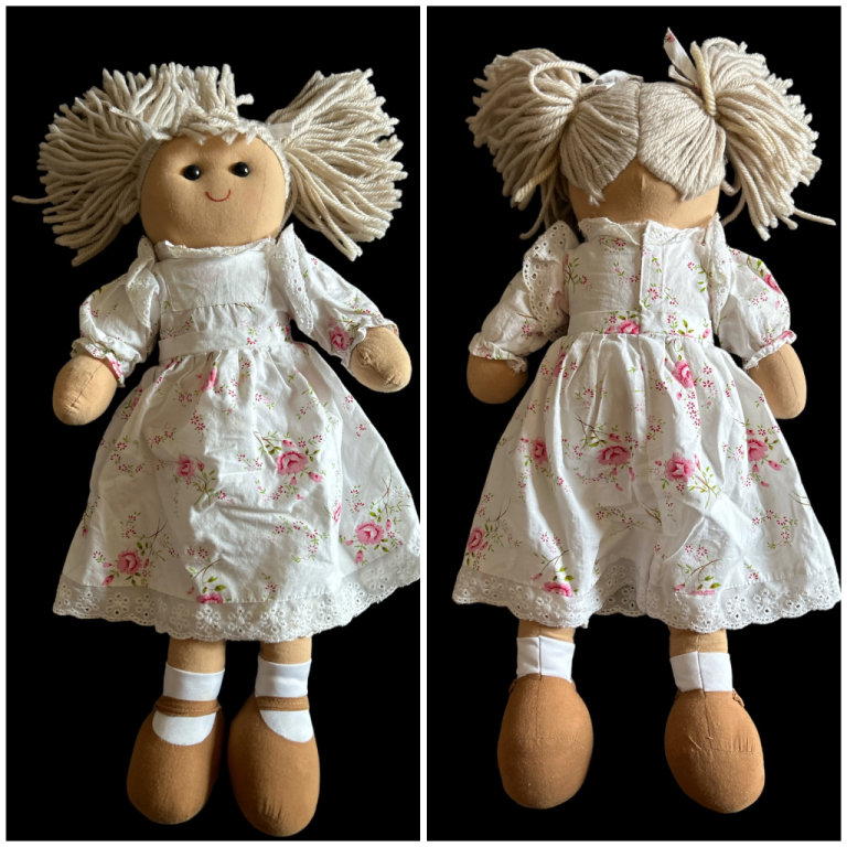 LARGE 60cm/24” Powell Craft Rag Doll Handmade Ragdoll