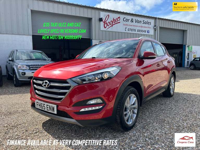 2015 Hyundai TUCSON 1.7 CRDi Blue Drive SE Nav 5dr 2WD SUV Diesel Manual