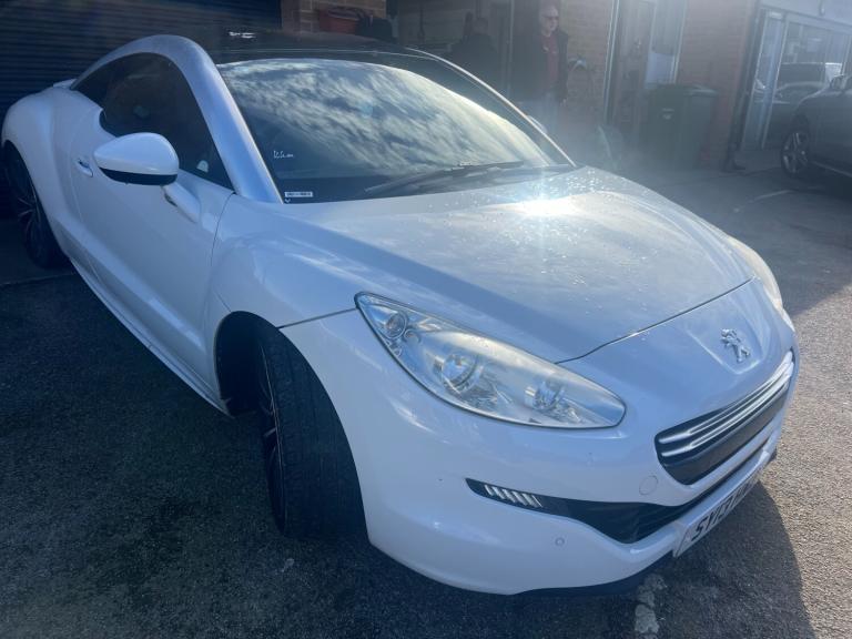 2013 Peugeot RCZ 2013 PEUGEOT RCZ  2.0 HDi GT 2dr WHITE FULL LEATHER ONE FORMER KEEPER COUPE Dies...
