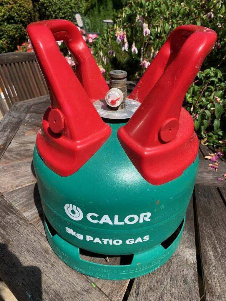 1 x Empty Calor 5k patio gas bottle