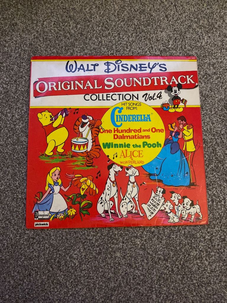 Walt Disney Original Soundtrack collection Vol 4 vinyl 