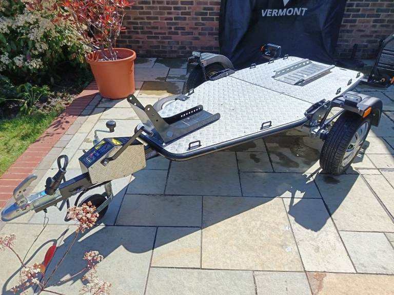 Folding motorbike trailer - Lorries MT1 (including extras)