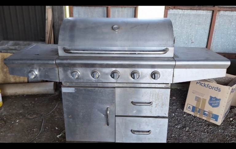 5 burners Platinum Q5 bbq
