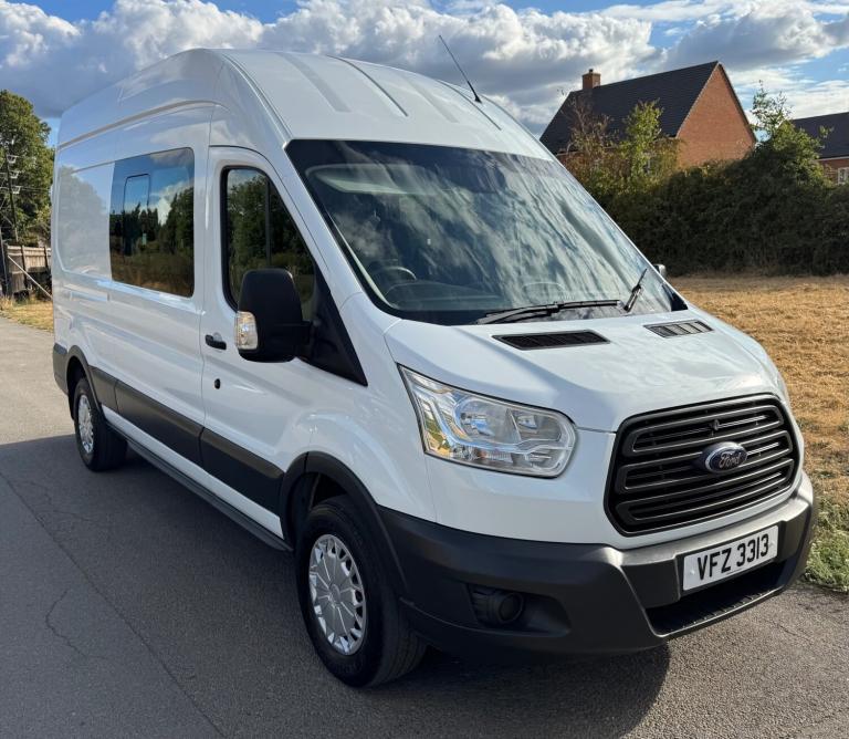 2015 Ford Transit 2.2TDCi 125PS L3H3 LWB High Roof Double Cab 7 Seater Crew Van